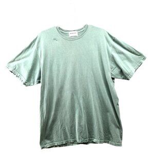 New Republic Melrose Place T Shirt Mens Large L Sage Green Short Sleeve Cotton